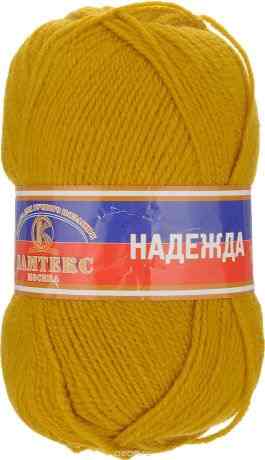 Пряжа для вязания Камтекс "Надежда", цвет: горчица (033), 220 м, 100 г, 10 шт