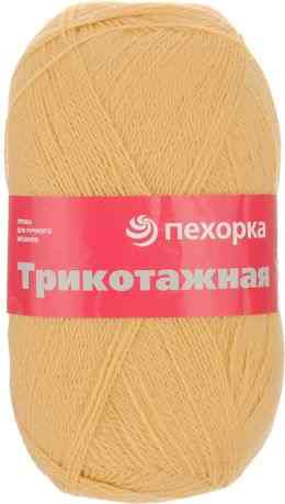 Пряжа для вязания Пехорка "Трикотажная", цвет: крокус (74), 780 м, 100 г, 5 шт