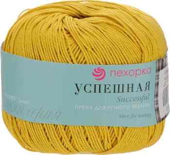 Пряжа для вязания Пехорка "Успешная", цвет: крокус (74), 220 м, 50 г, 10 шт