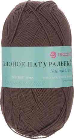 Пряжа для вязания Пехорка "Хлопок натуральный. Кабле", цвет: мокко (161), 425 м, 100 г, 5 шт