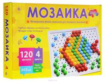 Рыжий Кот Мозаика 120 фишек М-0284