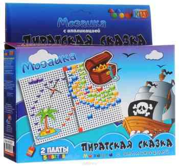 Тотошка Мозаика с аппликацией Пиратская сказка