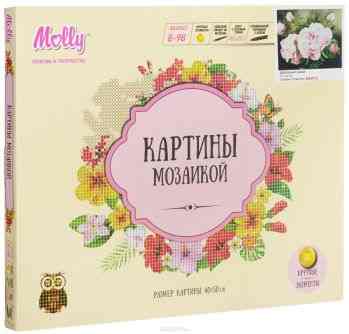 Molly Картина мозаикой Аромат пионов