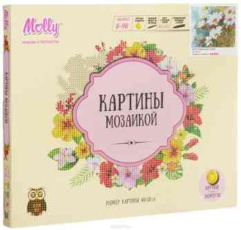Molly Картина мозаикой Ромашковая поляна