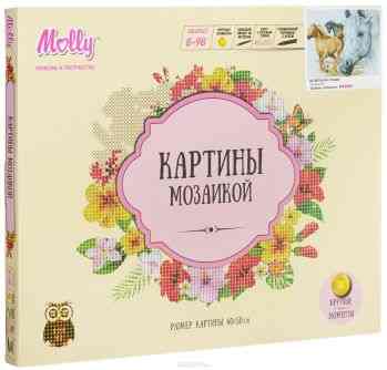 Molly Картина мозаикой Портрет лошади