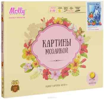 Molly Картина мозаикой Кувшин в стиле Гжель