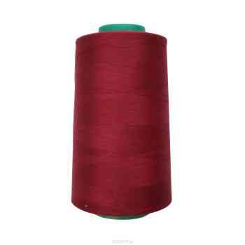 Нитки для шитья "Bestex" 50/2, 5000 ярдов, цвет: бордовый (056)