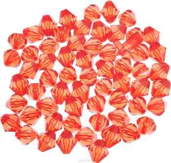 Бусины "Астра", цвет: кармин (7), 10 х 11 мм, 25 г. 684981_7