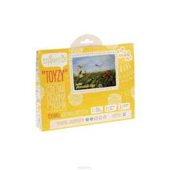Картина шерстью Toyzy "Летний луг", 29,7 см х 21 см. TZ-P010