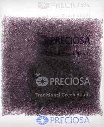 Бисер Preciosa "Ассорти", прозрачный, цвет: фиолетовый (13), 10/0, 50 г