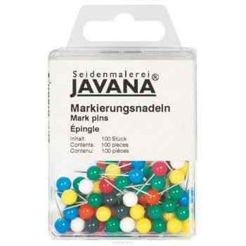 Булавки Kreul "Javana", с круглой головкой, 100 шт