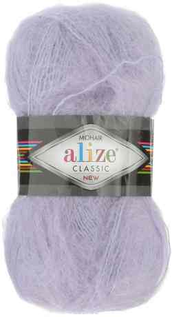 Пряжа для вязания Alize "Mohair Classik New", цвет: лиловый (146), 200 м, 100 г, 5 шт
