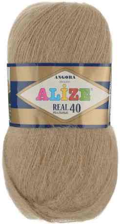 Пряжа для вязания Alize "Angora Real", цвет: верблюжий (369), 480 м, 100 г, 5 шт