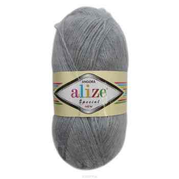 Пряжа для вязания Alize "Angora Special New", цвет: серый (21), 550 м, 100 г, 5 шт
