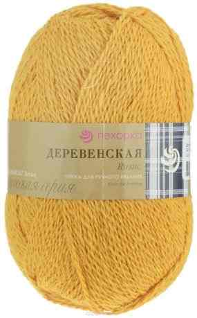 Пряжа для вязания Пехорка "Деревенская", цвет: листопад (340), 250 м, 100 г, 10 шт