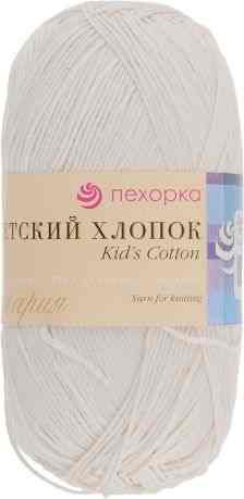 Пряжа для вязания Пехорка "Детский хлопок", цвет: суровый (166), 330 м, 100 г, 5 шт