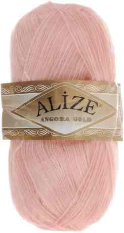 Пряжа для вязания Alize "Angora Gold", цвет: нежно-розовый (363), 550 м, 100 г, 5 шт