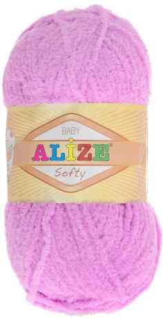 Пряжа для вязания Alize "Softy", цвет: сиреневый (672), 115 м, 50 г, 5 шт