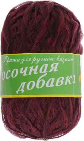 Пряжа для вязания Пехорка "Носочная добавка", цвет: вишня (272_14), 200 м, 50 г, 10 шт