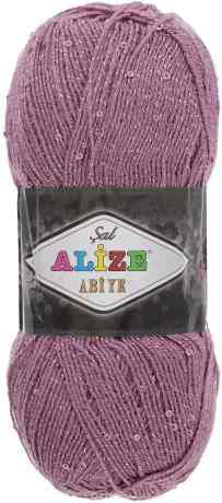 Пряжа для вязания Alize "Sal Abiye", цвет: сиреневый (28), 410 м, 100 г, 5 шт