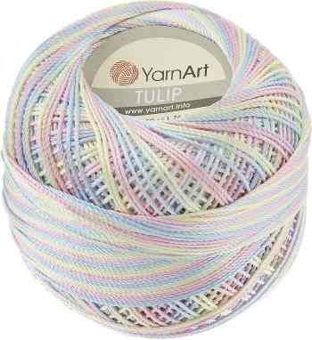 Пряжа для вязания YarnArt "Tulip", цвет: розовый, желтый, голубой (448), 250 м, 50 г, 6 шт