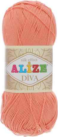 Пряжа для вязания Alize "Diva", цвет: коралловый (619), 350 м, 100 г, 5 шт