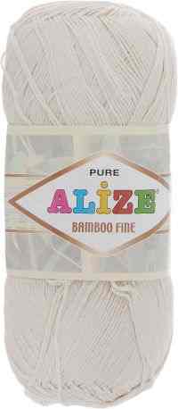 Пряжа для вязания Alize "Bamboo Fine", цвет: молочно-бежевый (67), 440 м, 100 г, 5 шт