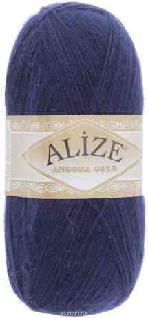 Пряжа для вязания Alize "Angora Gold", цвет: темно-синий (58), 550 м, 100 г, 5 шт
