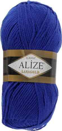 Пряжа для вязания Alize "Lanagold", цвет: синий (141), 240 м, 100 г, 5 шт