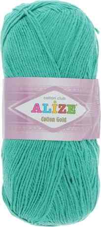 Пряжа для вязания Alize "Cotton Gold", цвет: изумруд (610), 330 м, 100 г, 5 шт