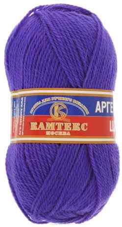 Пряжа для вязания Камтекс "Аргентинская шерсть", цвет: фиолетовый (060), 200 м, 100 г, 10 шт
