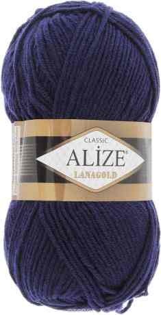 Пряжа для вязания Alize "Lanagold", цвет: темно-синий (590), 240 м, 100 г, 5 шт