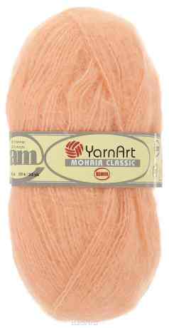 Пряжа для вязания YarnArt "Mohair Classic", цвет: персиковый (145), 220 м, 100 г, 5 шт