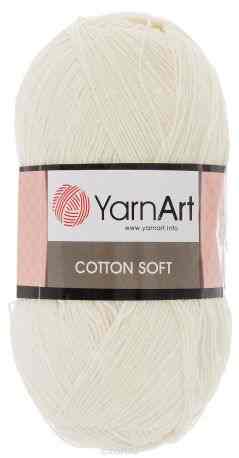 Пряжа для вязания YarnArt "Cotton Soft", цвет: молочный (03), 600 м, 100 г, 5 шт