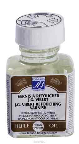 Лак ретушный "Lefranc & Bourgeois", Vibert, 75 мл. LF300056