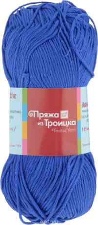 Пряжа для вязания "Ландыш", цвет: василек (0176), 115 м, 50 г, 10 шт