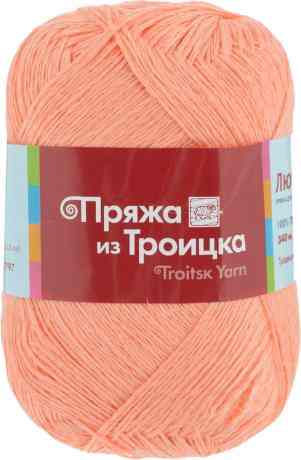 Пряжа для вязания "Любимая", цвет: светло-оранжевый (0425), 340 м, 100 г, 10 шт