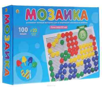 Рыжий Кот Мозаика 100 фишек М-0166