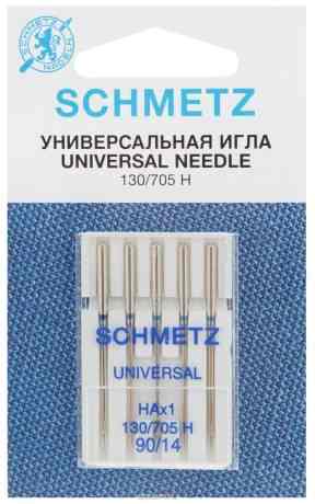 Набор универсальных игл "Schmetz", №90, 5 шт