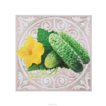 Набор для создания картины Магия хобби "Огурчики", в технике папертоль