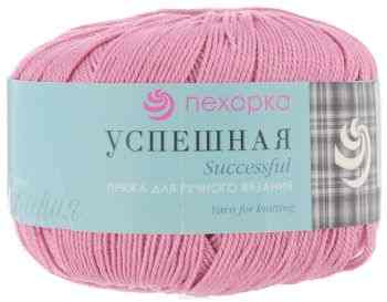 Пряжа для вязания Пехорка "Успешная", цвет: брусника (21), 220 м, 50 г, 10 шт