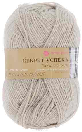 Пряжа для вязания Пехорка "Секрет успеха", цвет: пепел (254), 250 м, 100 г, 10 шт