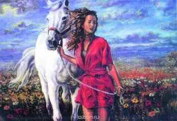 Канва с нанесенным рисунком "Collection D'Art", 50 х 40 см. 11486