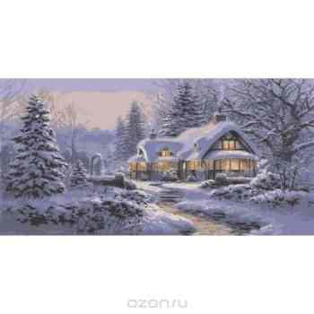Канва с нанесенным рисунком "Collection D'Art", 60 х 80 см. 13984