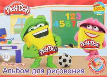 Play-Doh Альбом для рисования 20 листов цвет зеленый