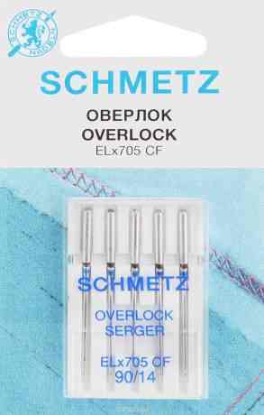 Иглы для плоскошовных машин "Schmetz", №90, 5 шт