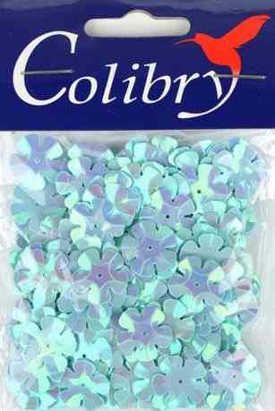 Пайетки фигурные голографические "Colibry", 14х14мм. SF02-21-FL14