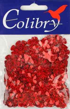 Пайетки фигурные голографические "Colibry", 14х14мм. SF02-58-FL14