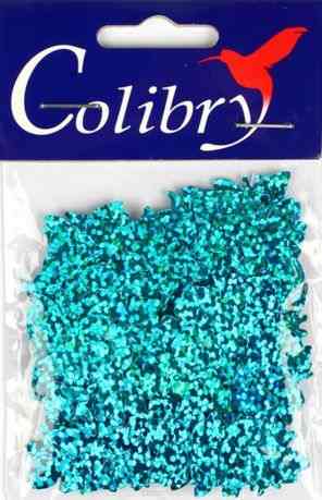 Пайетки фигурные голографические "Colibry". SF02-62-B