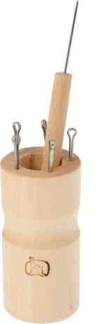 Куколка для вязания шнура "Klass & Gessmann", круглая, на 5 крючков